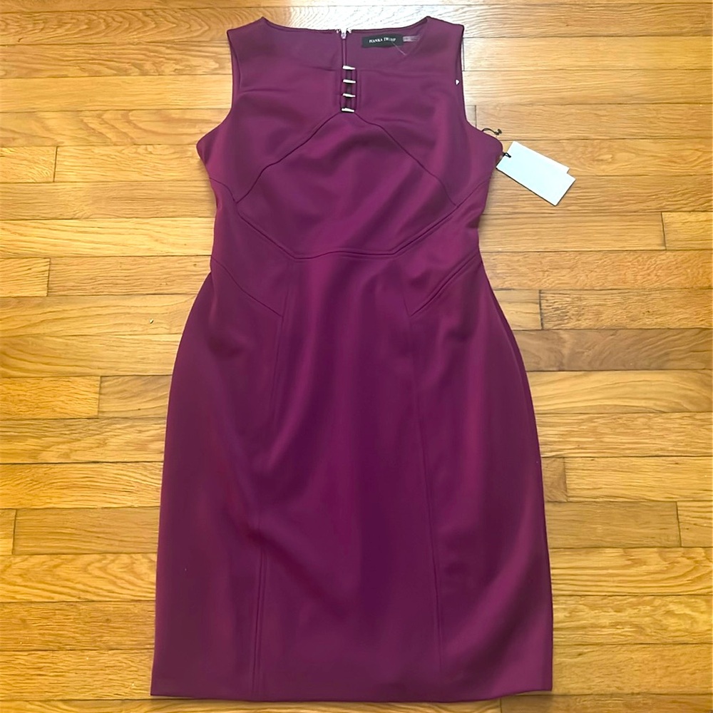 This NWT Plum Ivanka Trump Dress -Sz. 10